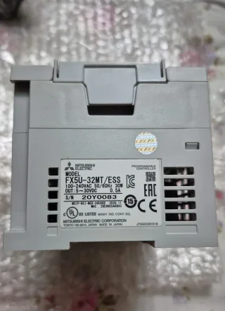 Mitsubishi MELSEC iQ-F FX5U-32M Dahili Ethernet PLC